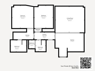 Grand Apartment -3 Bedrooms - 4