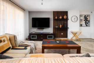 Townhouse with ocean views, BBQ, elevator, padel and pool - COSTA GALERA PARK 25 - 0