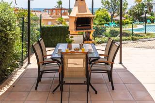 Townhouse with ocean views, BBQ, elevator, padel and pool - COSTA GALERA PARK 25 - 0