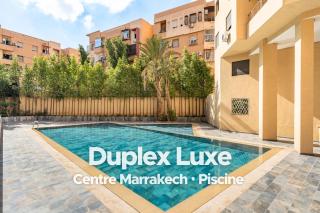 Duplex Luxe - Centre Marrakech - Piscine & Clim - 0