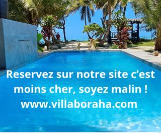 Piscine rien que pour vous, propriété entière face au lagon, les pieds dans l 'eau, cuisine équipée & wifi Le Boraha Beach Lodge 90 m2 - 7
