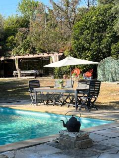 LE BONHEUR AVEC PISCINE ET JARDIN - 1