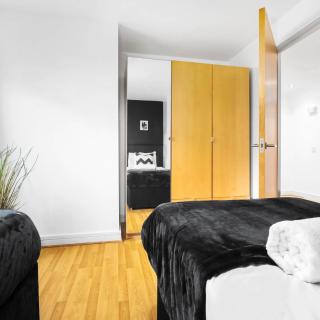 Business District Apartment - Twin Beds - Smart TV - Netflix 304F - 4