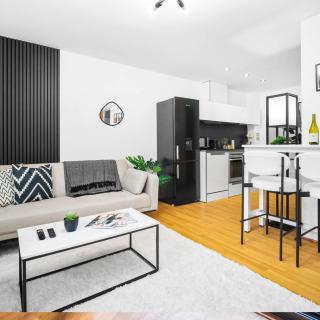 Business District Apartment - Twin Beds - Smart TV - Netflix 304F - 8