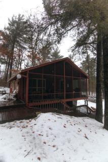 Private Cabin on the Banks of the Trade River in Grantsburg, Winsconsin - 9