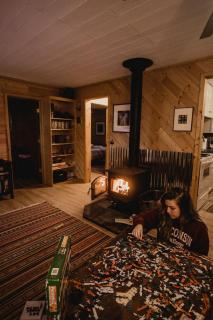 Private Cabin on the Banks of the Trade River in Grantsburg, Winsconsin - 6