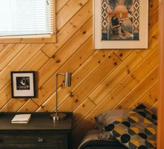 Private Cabin on the Banks of the Trade River in Grantsburg, Winsconsin - 2