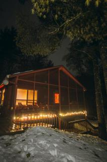 Private Cabin on the Banks of the Trade River in Grantsburg, Winsconsin - 1