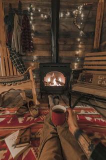 Cozy Log Cabin with an Indoor Fireplace Located on 70 Forested Acres in Leicester, Vermont - 8