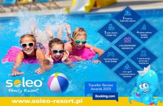 SOLEO Family Resort - domki 3 min od Morza - 3 Baseny, 3 Jacuzzi, Sauna, ANIMACJE, Małpi Gaj, 3 Sale Zabaw, 4 Place Zabaw, 2 Restauracje - 0