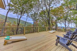 Serenitys Edge - Beautiful Views, Large Deck with TV and Fireplace + Big Canoe Community Access - 5