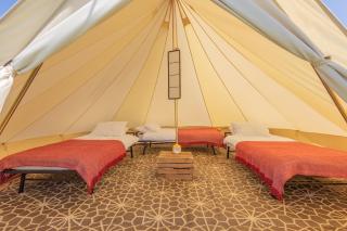 Nine Yards Bell Tents at the TT - Douglas - 6