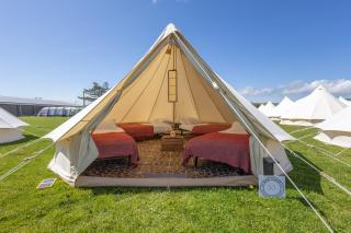 Nine Yards Bell Tents at the TT - Douglas - 3