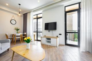 Demirchyan street, 1 bedroom Stylish apartment with Open Balcony DE140 - 4