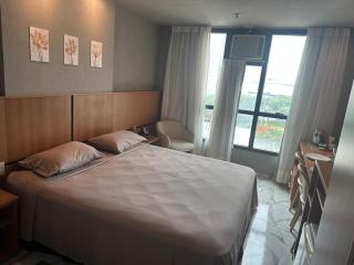 Flat Comfort Taguatinga - Cama King - Sauna, academia e Piscina - Propriedade Particular 508 - 0