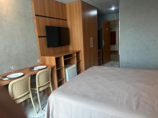 Flat Comfort Taguatinga - Cama King - Sauna, academia e Piscina - Propriedade Particular 508 - 2