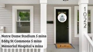 Sweet Retreat 3 Mins to Notre Dame Eddy St Commons and Memorial Hospital - 0