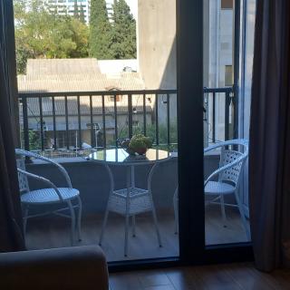 Уютная студия у метро Арагвели - 9