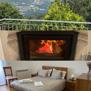 Casa de Casarelhos - Lareira com lenha - Vistas rio e serra - Gerês - 0