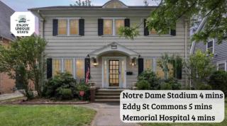 Walk to Notre Dame Harter Heights Hideaway - 0