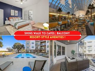 Stylish 2BR Apartment, Near Galleria Dallas, Free Parking, Gym & Pool - 0