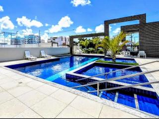 Sol Prime Aracaju, 2 quartos com ar , varanda e vista para piscina, a 6 minutos da Praia Aruana - 0