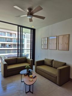 Apartamento moderno con vista al mar y piscinas 1 habitación con balcón en Manzanillo,Cartagena - 7