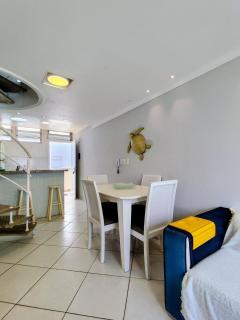 12F- Pe na Areia do Tombo-2 Quartos, Ar Cond, 2w, 1 vaga e Roupas de Cama - 0