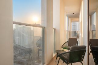 Cozy 2BR with Canal View & Partial Burj View - 2