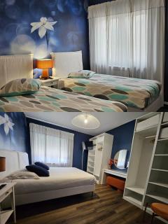 chambre Carla dans le loft bleu - Sablons - 5