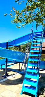 Fantástica Casa a Beira Mar com Piscina Aquecida Cobrado a Parte, Toboágua, Cascata, Hidromassagem, Salão de Jogos com Bilhar e Pebolim, Área Gourmet Coberta com Quiosque e Churrasqueira, 6 Quartos Sendo 4 Suites, 7 Banheiros, Garagem para 6 Carros, Wi-Fi - 9