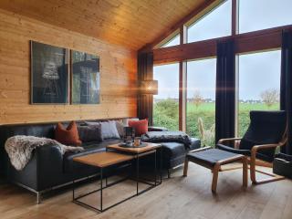 Schwarzes Holzferienhaus mit Sauna -- FELDRAIN -- an der Ostsee, Zierow bei Wismar, 4-6 Personen - 5