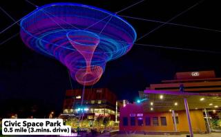 Modern HighRise Sanctuary, Gym, Pool, Prking, W-D, Golf - 4