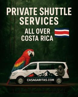 Casa Garitas GuestHouse & Car Rental - Free SJO Airport Shuttle - Nationwide Private Shuttle Services - casagaritas com - 8