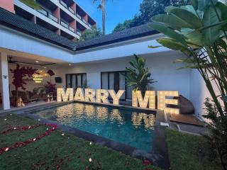 AGATE VILLA - 5Min to Canggu - 1Min to Shops & Restaurants - 0