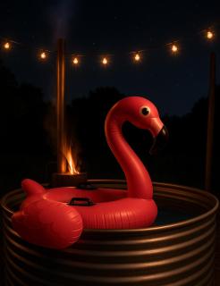 African Camp Huts Plus Free Massage With Sauna And Hot Tub - 0