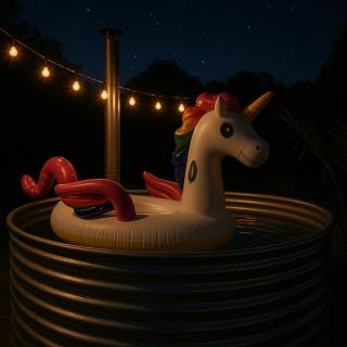 African Camp Huts Plus Free Massage With Sauna And Hot Tub - 5