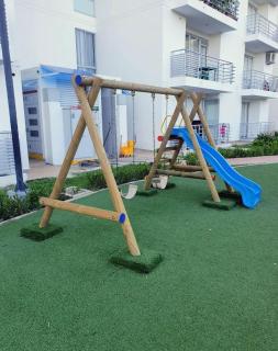 Moderno Apartamento con Aire Acondicionado - WIFI - Piscina - Aqualina Green - 6 Huéspedes - 4