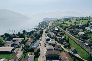 Apartment Niesen in See- und Bergnähe, modern, Erdgeschoss, ohne Treppen, 4 Gäste - 0