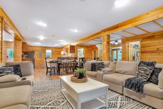 Cabin with Hot Tub, Game Room, Fire Pit and More! - 2