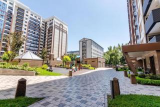 Arbat Almaty 2 rooms with kitchen and mountains view - 7