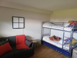 Bright apartment with balcony and garden - 8