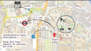 Světlý byt blízko centra - plně vybavený - 2