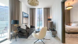 Modern & Cozy 1BR in Business Bay with Pool View - 10AB05 - 9