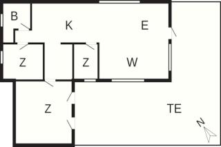 6 person holiday home in Jerup - 9