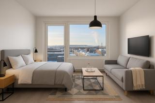 City Home Finland - City View Studio - Best Location & City View Balcony - 0