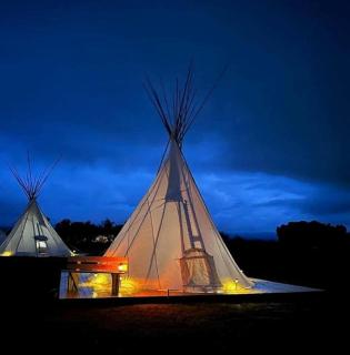 Serenity Meets Style: Original Tipi Glamping in Fort Washakie, WY - 4