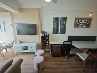 C104 Ap pé na areia com vista de frente para o mar - 3