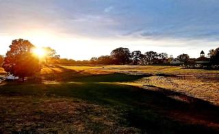 Rustic A-Frame Glamper w/ Fire Pit, AC, & Breakfast Near Nashville - 3