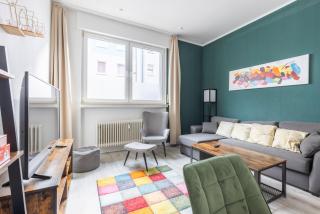 Modernes 72qm Apartment zentral mit Küche und Boxspringbett - 9